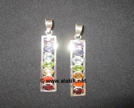 Chakra 925 silver pendant